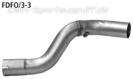 Bastuck Edelstahl Verbindungsrohr ESD aus Serie Ford Focus 3 Turbo