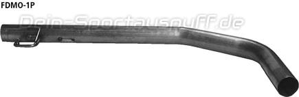 Bastuck Edelstahl Vorschalldämpfer-Ersatzrohr (für einseitige Anlagen) Ford Mondeo 3 Bj.00-07 Limousine 4 Zylinder