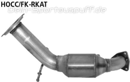 Bastuck Edelstahl Sport-Kat Honda Civic FK Type R ab Bj.06