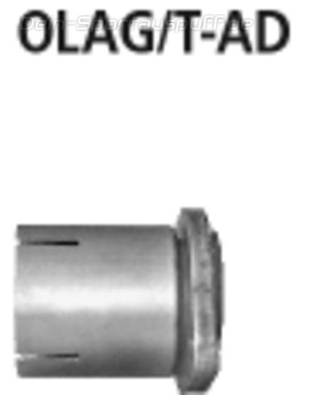 Bastuck Edelstahl Adapter Opel Astra G Coupe Turbo