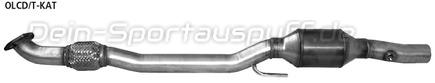 Bastuck Edelstahl Sport-Kat Opel Corsa D GSI mit Euro 4 Norm