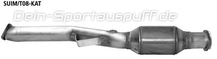 Bastuck Edelstahl Sport-Kat Subaru WRX STI Stufenheck ab Bj.11