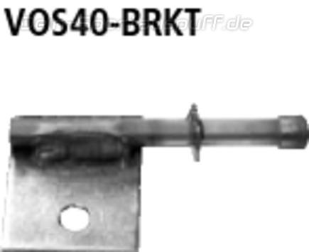 Bastuck Edelstahl Halter Volvo S40 u. V50 4 Zylinder Diesel mit DPF