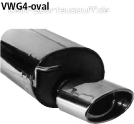 Seat Leon 1.8 20V Auspuff Mittel+Endschalldämpfer Auspuffanlage 1999-2006