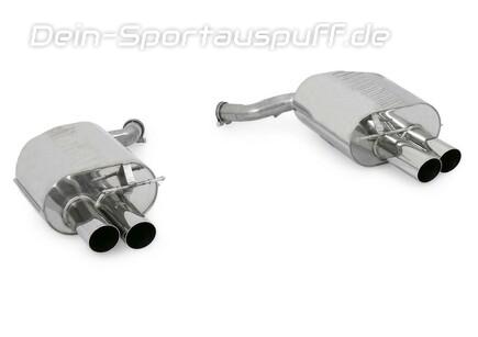 Eisenmann Duplex Sportauspuff BMW 6er E63 E64 Coupe Cabrio M6 je 2x120x77