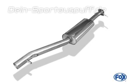 Fox Edelstahl Mittelschalldämpfer Subaru SVX