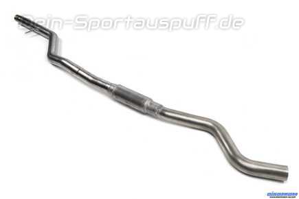 Eisenmann Edelstahl Mittelschalldämpfer BMW 4er F32 Coupe F33 Cabrio F36 Gran Coupe 428i für Schaltgetriebe
