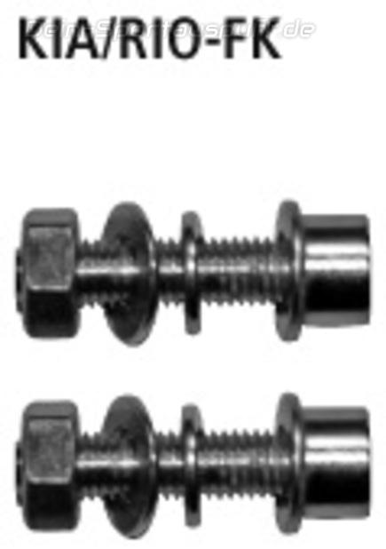Bastuck Edelstahl Befestigungsmaterial Kia Rio Typ UB
