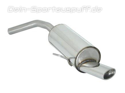 Ragazzon Edelstahl Sportauspuff Alfa Romeo 156 2.0l JTS Limo u. Sportwagon 115x70mm oval eingerollt