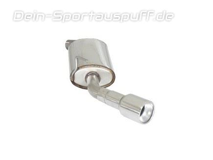 Ragazzon Edelstahl Sport-Endschalldämpfer Alfa Romeo Giulietta 1.4l 125kW 90mm rund eingerollt