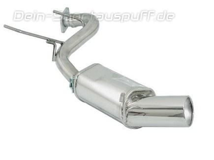 Ragazzon Edelstahl Sport-Endschalldämpfer Alfa Romeo GTV Spider 916 2.0l Turbo 102mm rund eingerollt