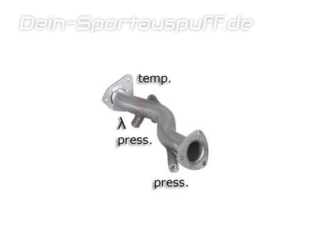 Ragazzon Edelstahl Partikelfilter-Ersatzrohr Audi A4 Quattro B7 Typ 8E Limo u. Avant 2.0TDI 103kW