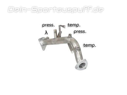Ragazzon Edelstahl Partikelfilter-Ersatzrohr Audi A5 Quattro 8T Coupe 2.0TDI 125kW