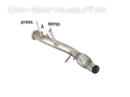 Ragazzon Edelstahl Kat- und Partikelfilter-Ersatzrohr BMW 1er E81 E87 116d