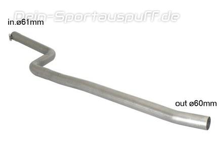 Ragazzon Edelstahl 2.Kat-Ersatzrohr BMW 4er F32 F33 Coupe Cabrio 420d 60mm-System
