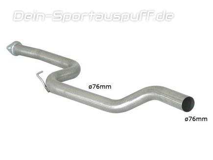 Ragazzon Edelstahl Vorschalldämpfer-Ersatzrohr Ford Focus 2 RS 76mm-System