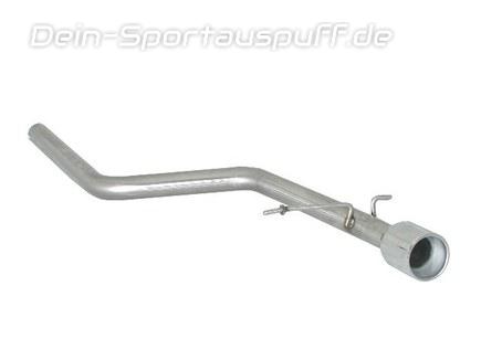 Ragazzon Edelstahl Endschalldämpfer-Ersatzrohr Mini Cooper D R56 90mm rund eingerollt