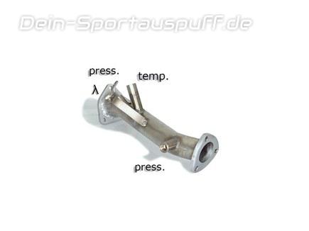 Ragazzon Edelstahl Kat- und Partikelfilter-Ersatzrohr Seat Exeo 3R Limo u. ST 2.0l TDI