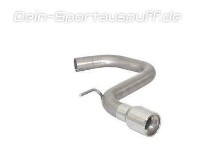 Ragazzon Edelstahl Endrohrbogen VW Golf 6 1.6l TDI 90mm rund eingerollt