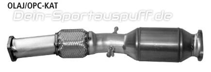 Bastuck Edelstahl Sport-Kat Opel Astra J OPC