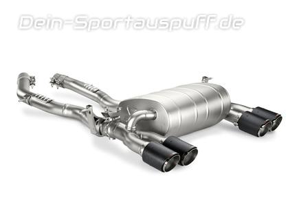 Akrapovic Titan Duplex Sportauspuff BMW 3er F80 M3 mit je 2x95mm Endrohren aus Carbon