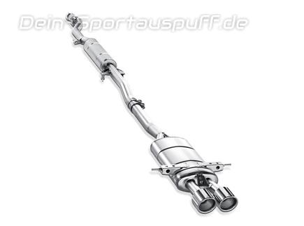 Akrapovic Edelstahl Mittig Komplettanlage ab Kat MINI Cooper S R56 inkl. Cabrio R57