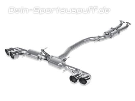 Akrapovic Titan Duplex Racing-Komplettanlage ab Kat Nissan GT-R ab 2007
