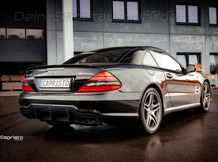 Capristo Edelstahl Duplex Sportauspuff Mercedes SL65 AMG R230