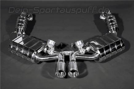 Capristo Edelstahl Sportauspuff inkl. Kat Porsche Boxster Typ 987 Bj. 05-09