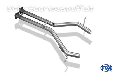 Fox Edelstahl Vorschalldämpfer-Ersatzrohr Mercedes CLS C219