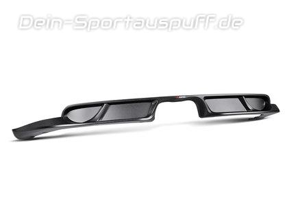 Akrapovic Carbon Heckschürzenansatz Porsche 911 991 GT3