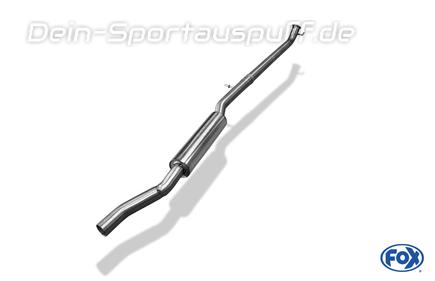 Fox Edelstahl Vorschalldämpfer Mercedes A-Klasse W176 A250 4matic