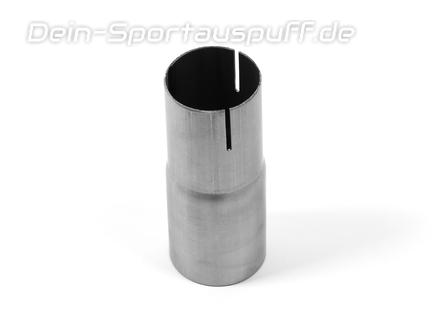 Universal Einzelmuffe Rohradapter 70mm aussen auf 63,5mm innen geschlitzt