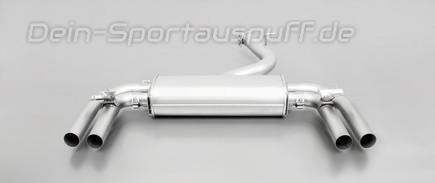 Remus Edelstahl Duplex Sportauspuff Audi S3 8V Limousine