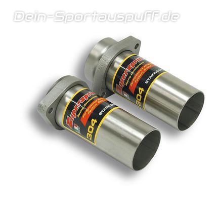 Supersprint Edelstahl Flansch-Verbindungsrohrsatz auf Serienkat