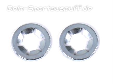2 Stück Edelstahl Sicherungsscheibe Starlock für Auspuffhalter innen Ø 12mm 2er-Set