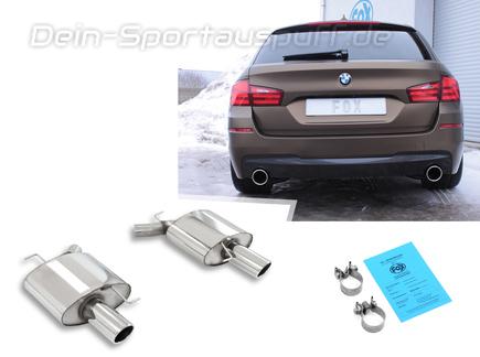 Sportauspuffe & Sportauspuffanlagen für BMW 5er F10 Limousine günstig  online kaufen auf