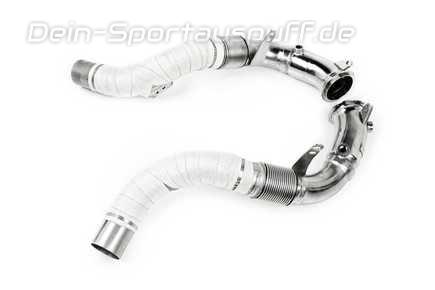 Eisenmann Edelstahl Downpipe inkl. Kat-Ersatzrohr BMW X6 M F86