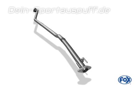 Fox Edelstahl Vorschalldämpfer-Ersatzrohr Honda Civic 7 5-türig Typ EU