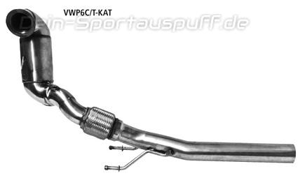 Bastuck Edelstahl Sportkat mit E-Zulassung VW Polo 6C GTI