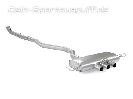 Remus Edelstahl Ø76mm Sportauspuff-Komplettanlage mit Klappensteuerung Honda Civic 10 FC FK8 Type-R ab 2017