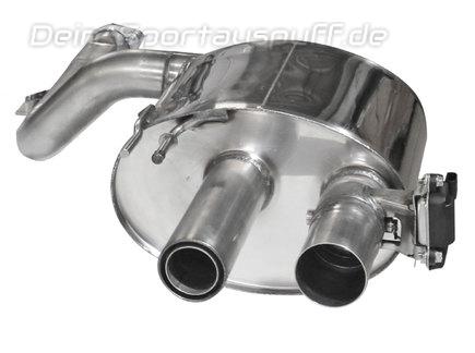 Bastuck Edelstahl Sportauspuff rechts mit Klappensteuerung Kia Stinger 2.0l 3.3l T-GDI