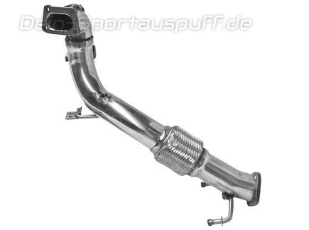 Bastuck Edelstahl Downpipe mit Hauptkat-Ersatzrohr Kia Rio Typ YB 1.0l T-GDI ab Bj. 2017