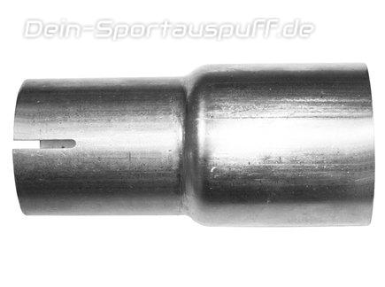 Bastuck Edelstahl Auspuff-Adapter 63mm auf 51mm