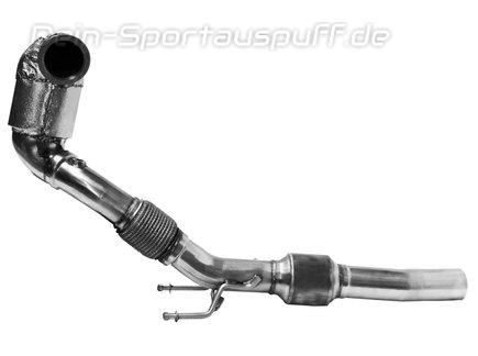 Bastuck Edelstahl Downpipe mit Sport-Kat VW Polo AW GTI ab Bj.2017