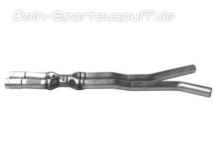 Bastuck Edelstahl Verbindungsrohr vorn Ford Mustang 6 GT Facelift ab 08/2017