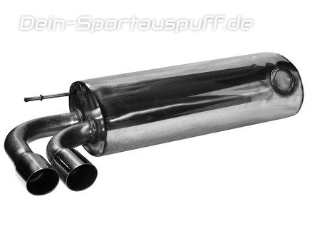 Bastuck Edelstahl Sportauspuff BMW 1er F20 F21 2x76mm rund scharf abgeschrägt