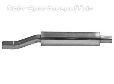 Bastuck Edelstahl Vorschalldämpfer (für Klappen ESD) Suzuki Swift Sport 5 Typ AZ