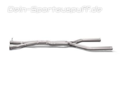 Akrapovic Evolution Line Titan Verbindungsrohr vorn inkl. X-Rohr Mercedes E-Klasse W213 E63 AMG u. E63S AMG