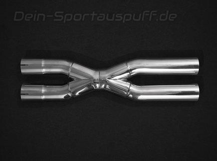 Capristo Edelstahl X-Pipe Verbindungsrohr Ferrari GTC4Lusso V12